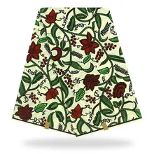 Цена! Лучшее качество! Настоящие, из Анкары нидерландский настоящий воск, африканская набивная ткань хлопок в нигерийском стиле