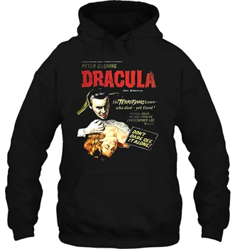 

Hammer House of Horror Dracula Classic Movie Poster Men's Funny Men Women Streetwear Hoodies Sweatshirts
