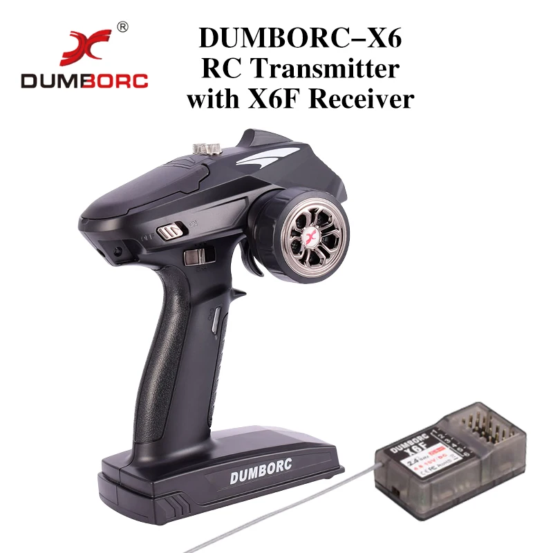 DUMBORC X6FG(Built in Gyro) 6 Channels 2.4GHz RC