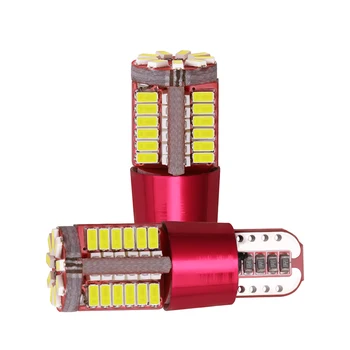 

2 Pcs Cource Car Light ERROR FREE T10 T15 W5W W16W Canbus 57 SMD 194 57SMD 57LED car reversing light bulb fog lights DRL