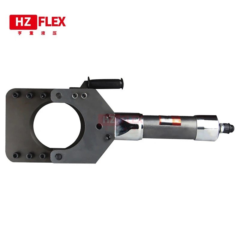 HZ-RF135 Split manual hydraulic cable shear split cable cutter electric bolt cutter armored cable scissors electric driven hydraulic pump 10000 psi double acting manual valve hhb 700ab