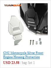 Motorcycle 25mm Crash Bar Bumper Engine Guard Protector Decorative Block FOR BMW R1250GS R 1250 GS R1250 GS Adventure 2019-2021