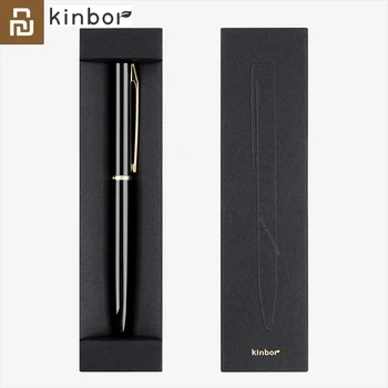 

Youpin Kinbor Metal Pen Sign Pens Ink Durable Signing Pens Gel Pen PREMEC Smooth Switzerland MiKuni Black Refill Pen