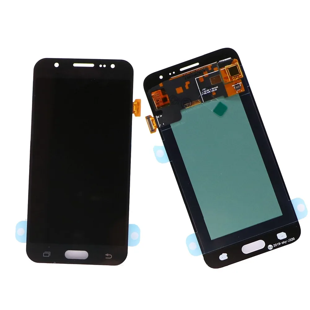 AMOLED lcd для Samsung Galaxy J5 j530 SM-J530F J530M lcd дисплей кодирующий преобразователь сенсорного экрана в сборе с регулировкой яркости