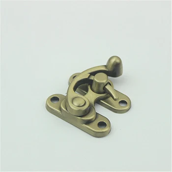 

Diysomes Luggage Handbag Hardware Accessories Ancient Scan Gift Box Die-Casting Lock Buckle Horn Triangle Dog Tooth Hook