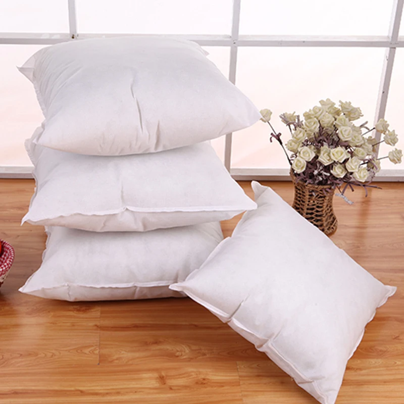 New Standard Pillow Cushion Core Pillow interior Home Decor White 35x35/45x45 CM Wholesale 30RJ10 3