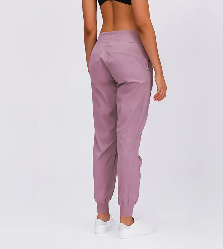 wide leg sports trousers