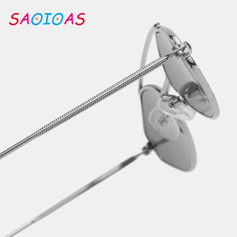 SAOIOAS модные готические солнцезащитные очки женские брендовые металлическая