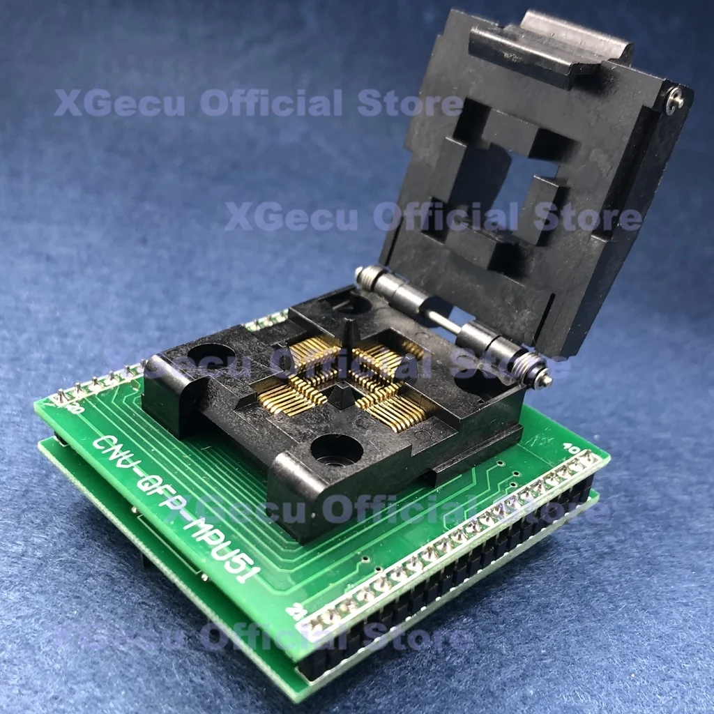 Mcu para Tl866a Programadores de 40 Adaptador Qfp44 Tqfp44-dip40 Suporte 8051 Tl866cs Tl866ii Mais Pinos Zif Cnv-qfp-mpu51 Lqfp44 - Vqfp44 - Imagem 4