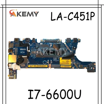 

For DELL Latitude 7270 E7270 Laptop Motherboard I7-6600U LA-C451P CN-0T0V7J 0T0V7J T0V7J Tested 100% work