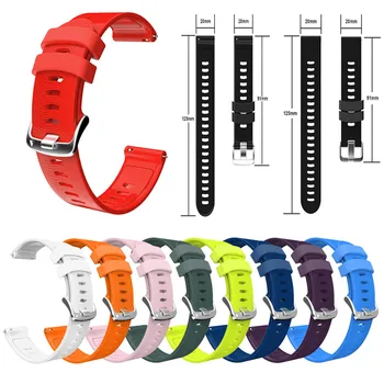 

Silicone Watch Band Watch Strap for Garmin Forerunner645/ Forerunner645 MUSIC Smart Watch WatchBand Bracelet With Steel Buckle