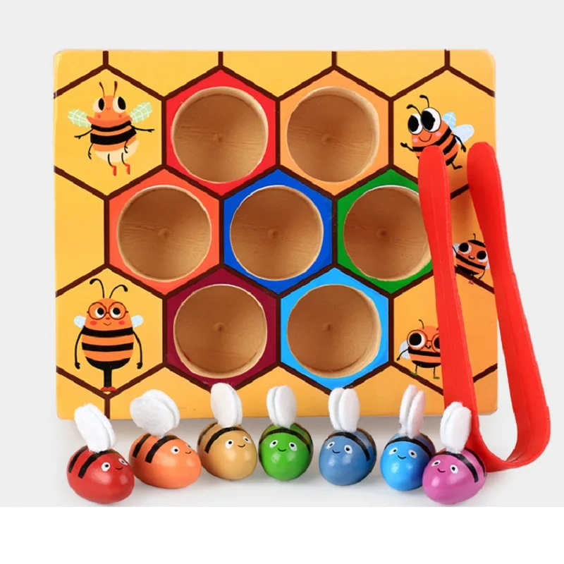 Educational Toys For Children Montessori Wooden Toys Hive Board Games For Baby Early Education Building Blocks Wooden Toy Educational Toys For Children Montessori Wooden Toys Hive Board Games For Baby Early Education Building Blocks Wooden Toy
