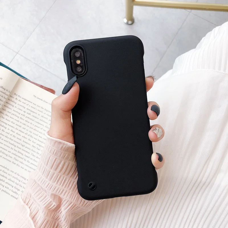 UPaitou тонкий Бескорпусные чехол для OPPO Рено R17 RX17 Neo Pro R15X R11 S чехол твердый матовый Scrub чехол из твердого ПК со словами "Rx17Neo без полей
