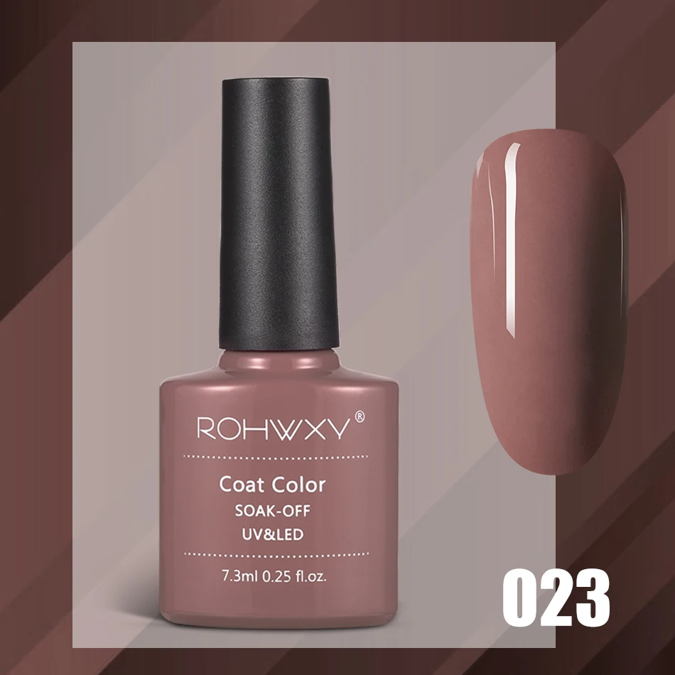 ROHWXY Гель-лак для ногтей, УФ светодиодный лак, все для маникюра, Гель-лак, Полупостоянный Гибридный гвоздь, живопись, впитывается для самостоятельного дизайна ногтей - Цвет: 23