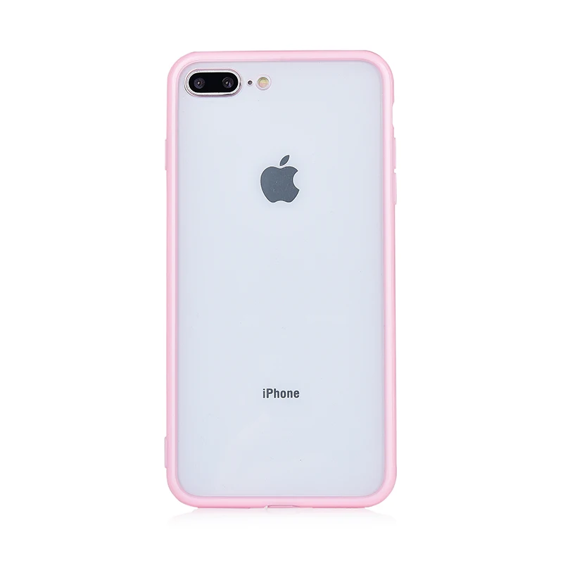 Capa de celular amortecedor, capa para iphone 11 pro xs max xr x 8 7 6 6s plus 10 capa transparente rosa das senhoras