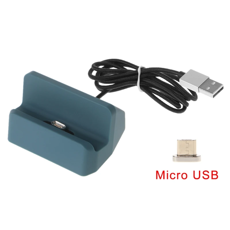 Магнитный Micro USB разъем зарядная станция Док-станция для samsung Xiaomi htc huawei