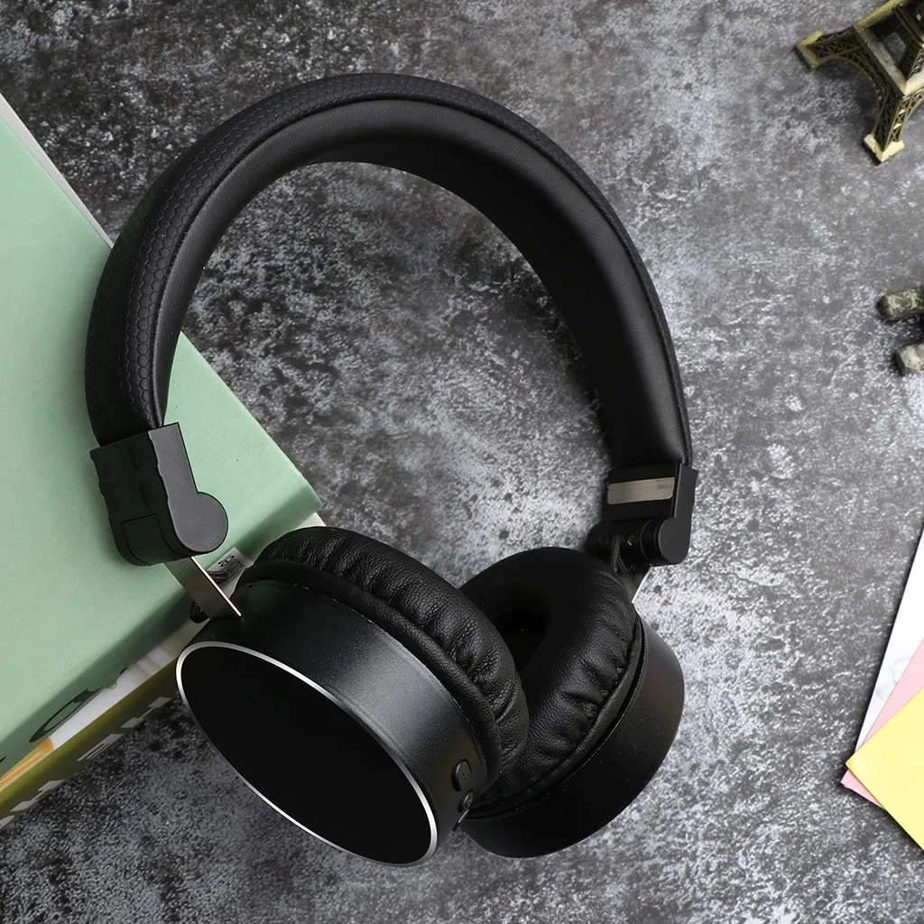H25 беспроводные+ Проводные Bluetooth наушники над ушами стерео гарнитура с микрофоном Поддержка FM радио Handfree для мобильных телефонов