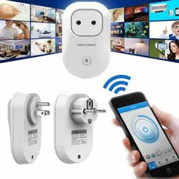 

Wireless Remote Control Switch Timer Smart Power Socket EU / US Plug
