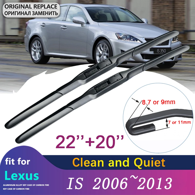 CarWiperBladesWindshieldforLexusIS20062013XE20Front
