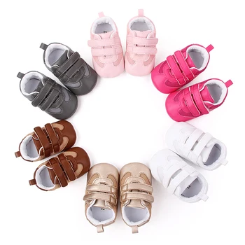 

Toddler Shoes Infant Prewalkers Newborn Baby Boy Girl Winter PU Shoes Casual First Walkers 0-18M