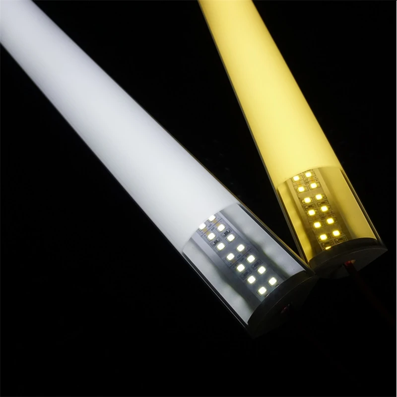 5pcs Of 12vdc 50cm 20inch Led Corner Bar Light 2835 Dual Row 240