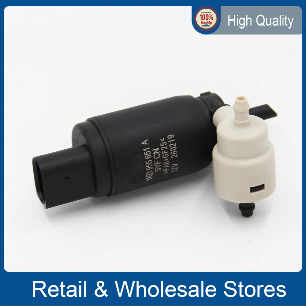 

1KD 955 651 A Windscreen Wiper Washer Pump Spray Motor for Polo Touran Tiguan Octavia Passat B7 Golf Jetta MK6 MK7