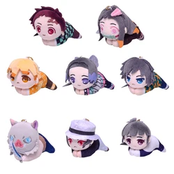 LLavero de Anime japonés Demon Slayer, juguete de peluche para niños, colección de pasatiempo, Kamado, Tanjirou, Agatsuma, Zenitsu