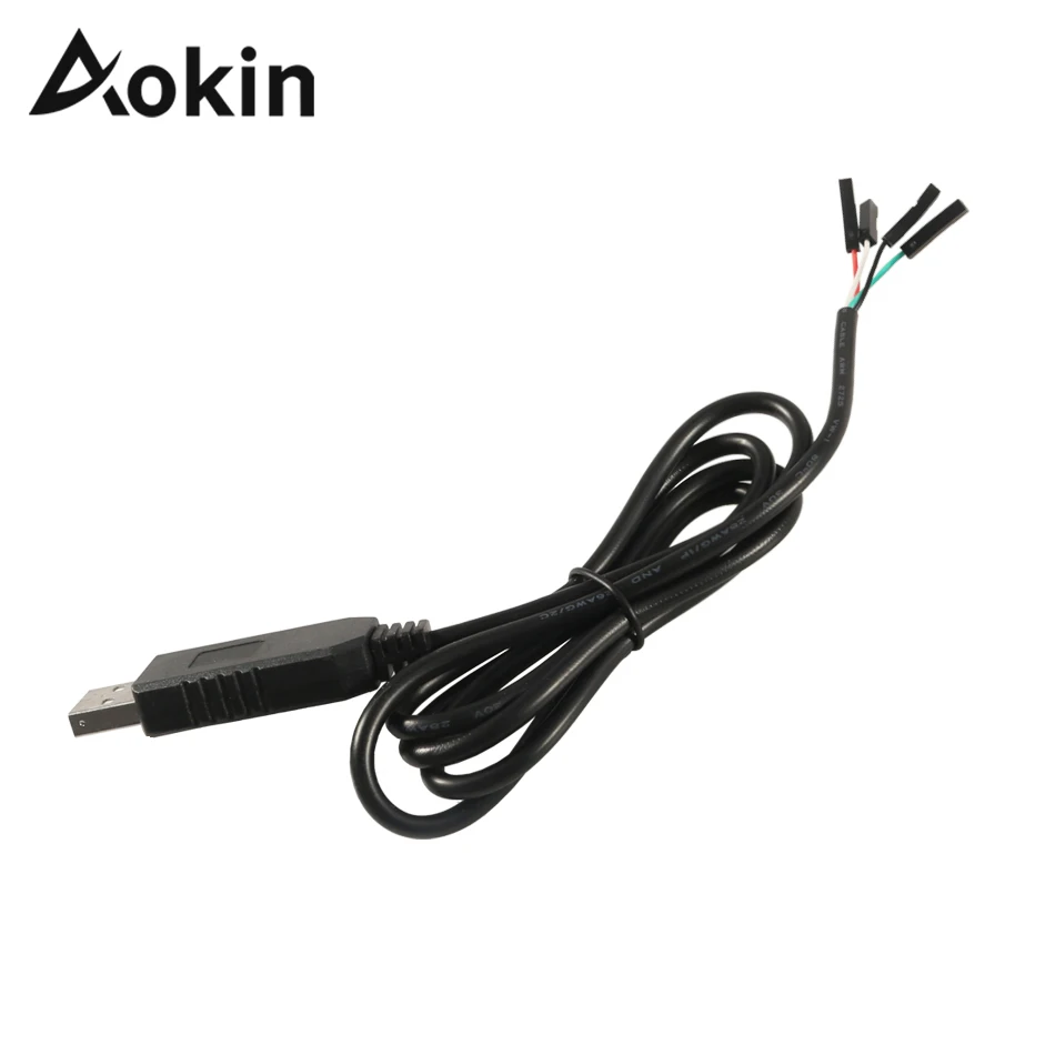 Aokin PL2303 PL2303HX USB UART кабель ttl модуль pl2303 pl2303hx USB, UART ttl 4 p 4 RS232 конвертер