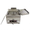 BDH15L Table Top Gas Deep Fryer French Fries Frying Machine Potato Chicken Fish Fried Machine with Temperature Control 1
