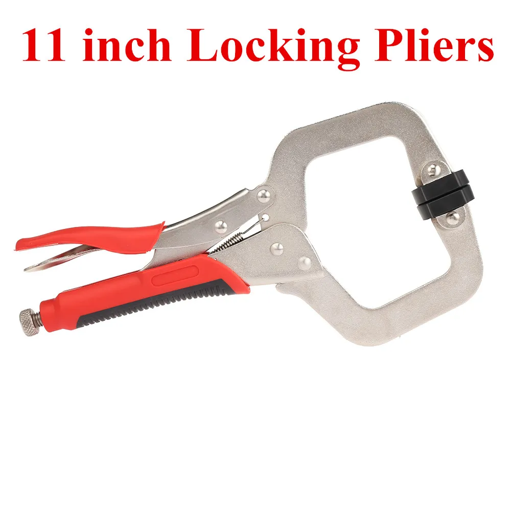 Locking Pliers NE 2 шт., направляющая для установки ящика, вспомогательный держатель для позиционирования, направляющая для выдвижного ящика, монтажная фурнитура для шкафа, Деревообрабатывающие инструменты - Цвет: Locking Pliers