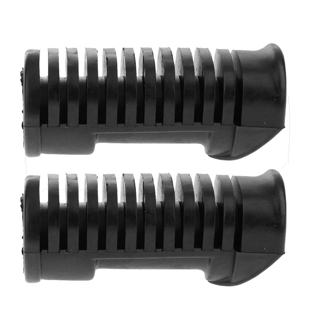 Rubber Nonslip Footrest Pedal Foot Peg Cover Shell for Honda CG125