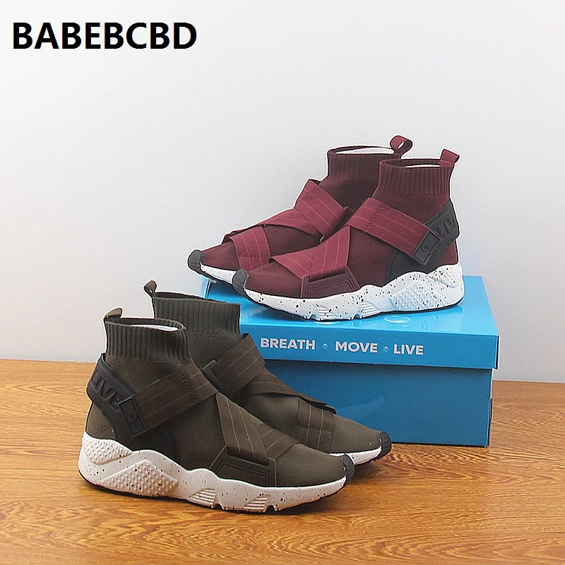 

Foreign trade export single fall cut elevation help socks shoes stock women's brand sneakers shoes woman