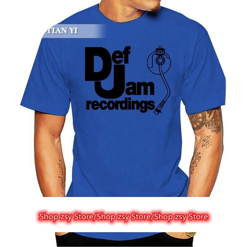 Def Jam-Camiseta Vintage Hipster Unisex, ropa personalizada, 2419 -  AliExpress Ropa de hombre