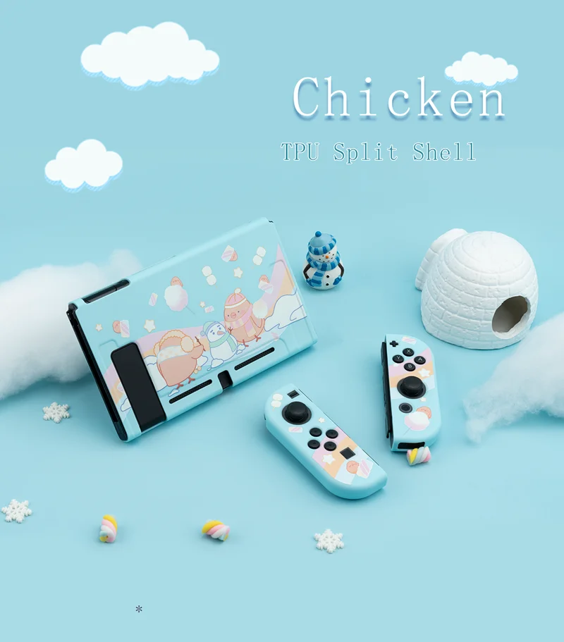 Snow Chick Cute Hard Shell Switch Case - 3 - Kawaii Mix