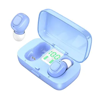 

XG21 Wireless Earphone Mini Sport In-ear Headset Stereo Dual Mic Noise Cancelling Earphones with Charging box