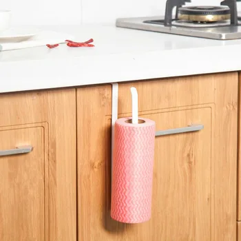 

New Hanger Tissue Roll Towel Rack Bathroom Toilet Sink Door Hanging Organizer Storage Hook Holder Kitchen Paper Holder