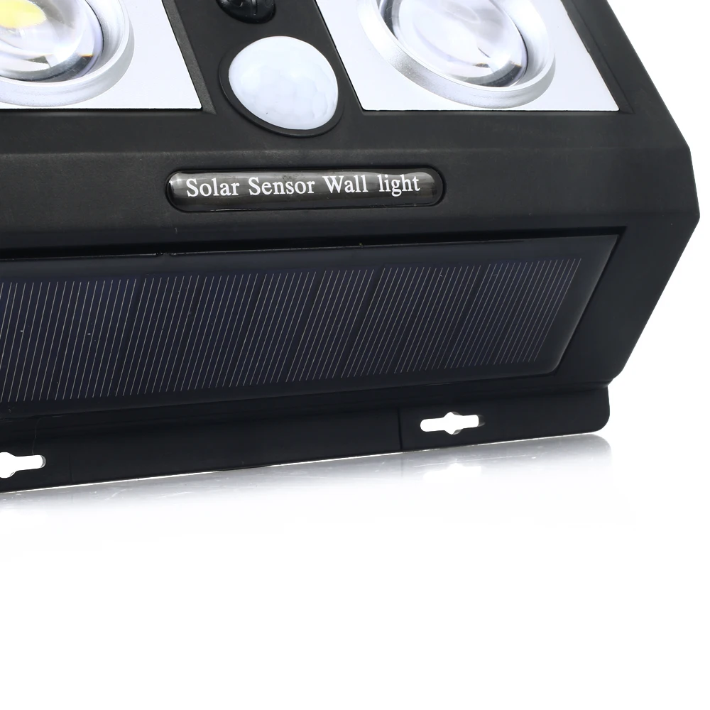 COB 60LED солнечный датчик движения водонепроницаемый 8 Вт наружный индукционный светильник садовый светильник домашний настенный светильник уличный светильник дорожка светильник s