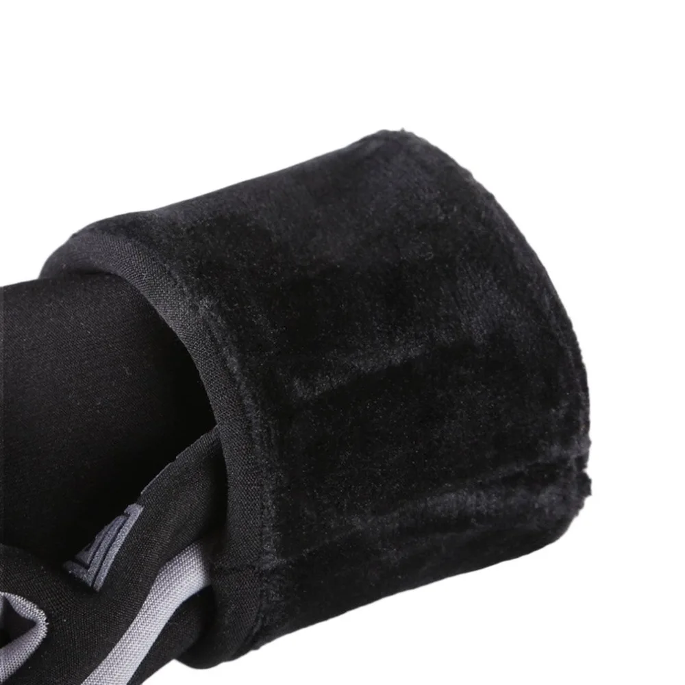 Зимние теплые флисовые теплые перчатки с сенсорным экраном, водонепроницаемые ветрозащитные спортивные перчатки для катания на лыжах