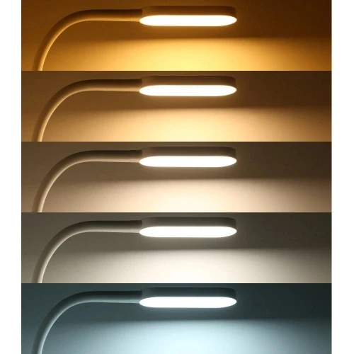 Xiaomi Yee светильник 60 светодиодов перезаряжаемая настольная лампа светильник USB экономичная Высокая Эффективность Сильная Гибкая трубочка