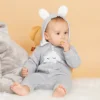 PatPat-peleles con capucha de nube Adorable para bebé, niño y niña, monos cálidos Unisex, ropa 2022 ► Foto 2/6