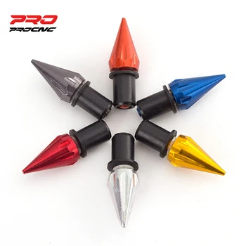 

10pcs/1set M5 CNC Aluminum Universal Motorcycle Windshield Spike Bolts Screw Nuts