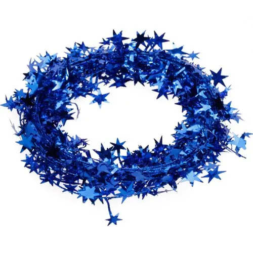 

Promotion--23 Feet Star Tinsel Garland Christmas Decoration