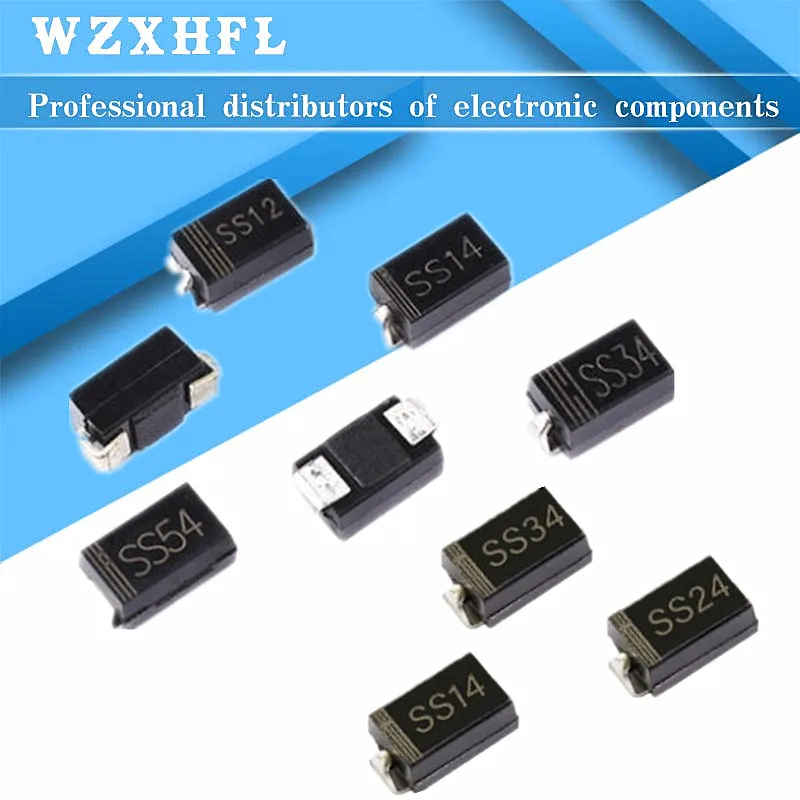 Выпрямительный диод DO-214 ES1D ES1G ES1J ES1M ES2J M1 M4 M7 RS1G RS1M RS2M SS14 SS34 SS36 SS54 SS110 SS210 SS220 SS310 SS510 SS12