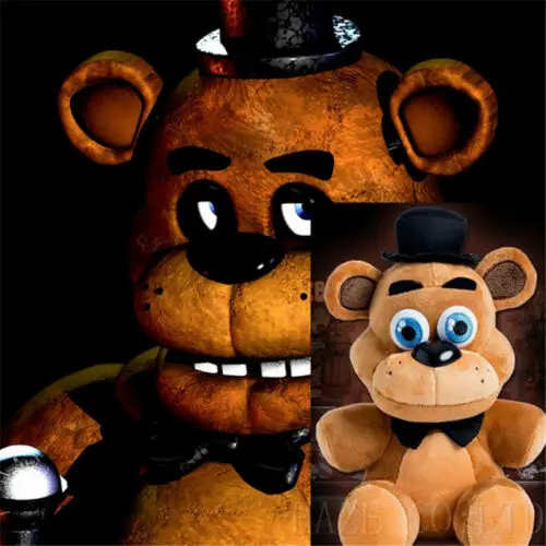 FNAF плюшевая кукла пять ночей у Фредди 10 дюймов Fazbear Sanshee детская игрушка|Персонажи