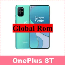 OnePlus 8T  Qualcomm® Snapdragon™ 865 and 5G  Smart Phone Warp Charge 65W 6.55"  120 Hz Fluid Display 48 MP Quad Camera