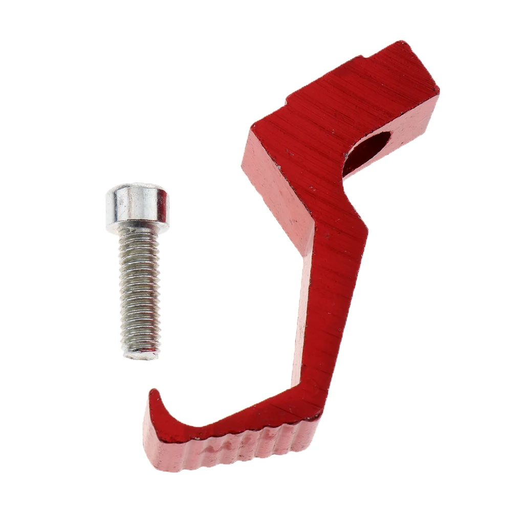 Helmet Holder Hook - 2 Pieces Hat Wall Display Rack Hanger with Mounting Screws Blue+Red