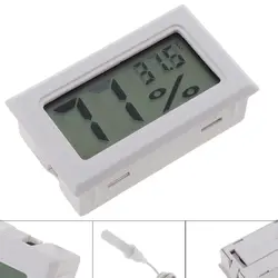 Цифровой мини-термометр с ЖК-дисплеем, гигрометр, термостат, удобный Температурный датчик, измеритель влажности, измерительный прибор, зонд