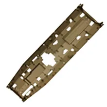  HENGGUAN HG-P602 16CH 1:12  COUGAR car parts:Bumper support warning light shift arm fender latch car surface  door handle etc-05 