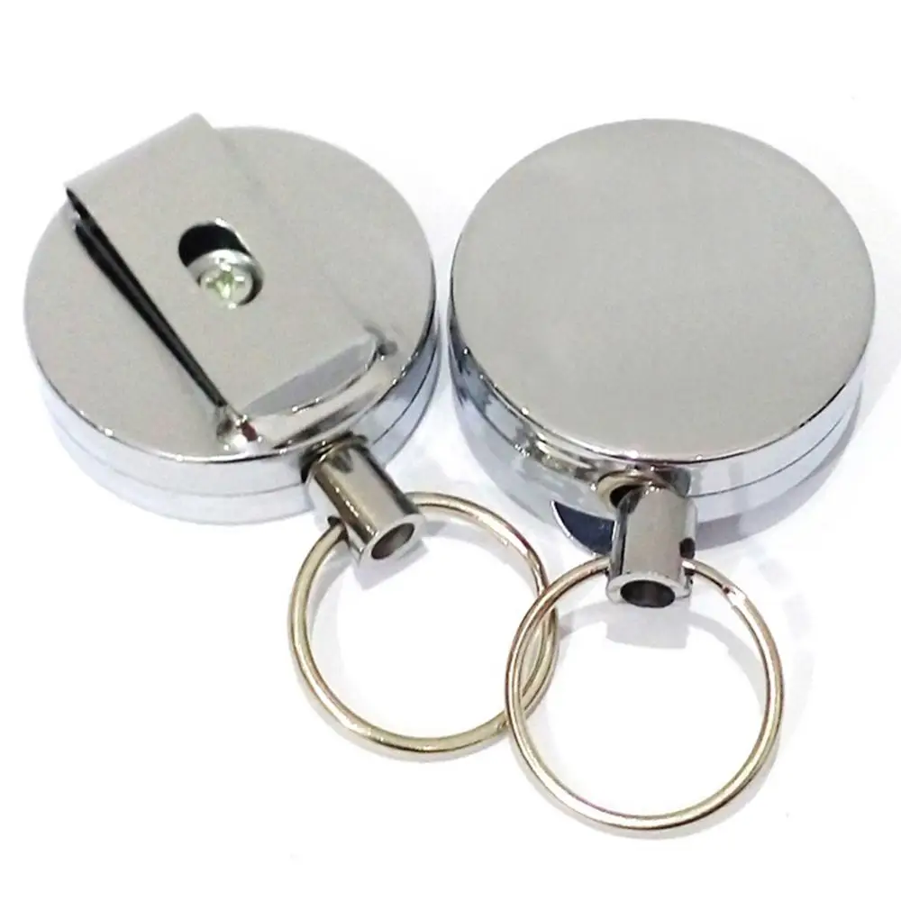 Retractable Keychain 9PCS, Elastic Sturdiness Multifunctional Stretchy Keyring  with Clip : : Fashion