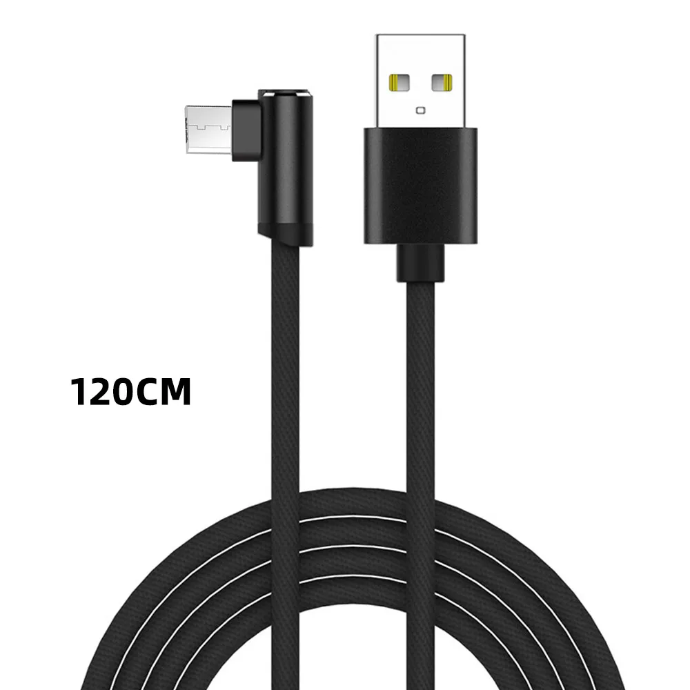 FDBRO USB зарядное устройство быстрый кабель для IPhone X, XR, XS, MAX, SE, 6 S, 6 S, 7, 8 Plus, IPad, телефон, длинный шнур, зарядка, Micro Usb кабель - Цвет: Android-black1.2m